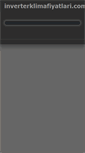 Mobile Screenshot of inverterklimafiyatlari.com