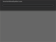 Tablet Screenshot of inverterklimafiyatlari.com